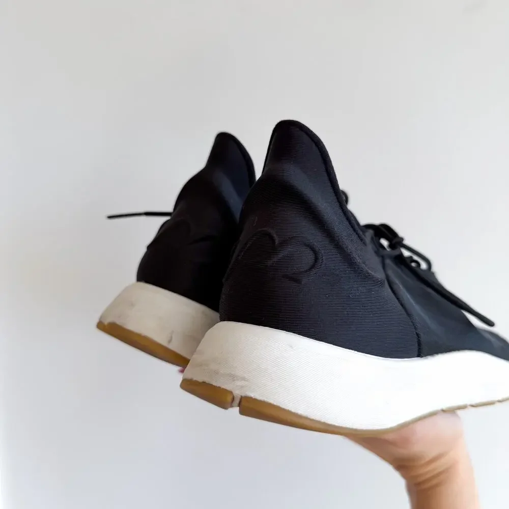 Saysh One Lightweight Lace Up Lifestyle Sneaker Shoes Black 9